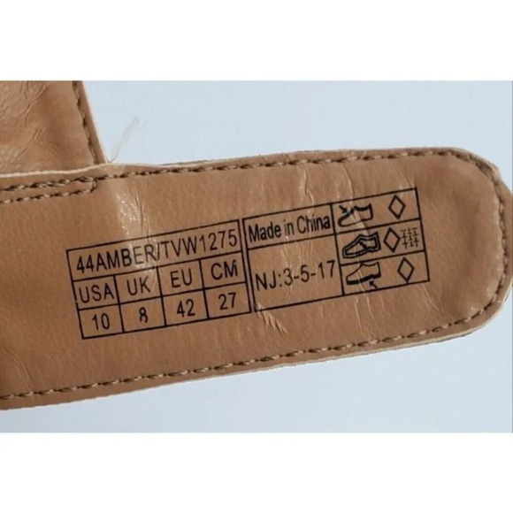 VIONIC Rest AMBER Tan Cork Sandal  Size 10  READ - Picture 9 of 13